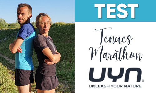 Test tenue UYN Marathon : notre couple approuve !