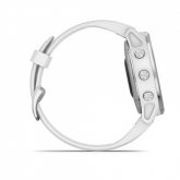 Garmin fenix 6S, Silver avec bracelet blanc(No Carto/Music)